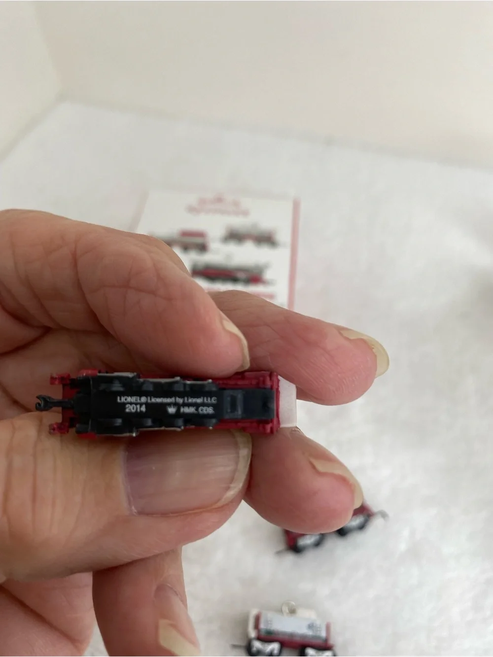 Hallmark Keepsake 2014 Lionel North Pole Express Ornaments Set of 3 Collectible